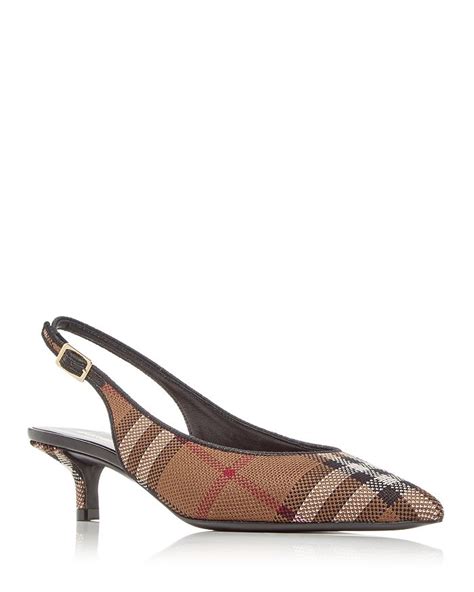 burberry slingback heels|Women's Burberry Heels .